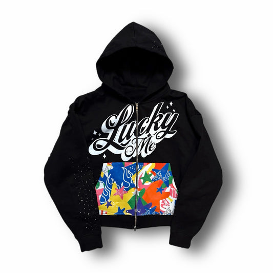 Lucky Me Zip-Up Hoodie